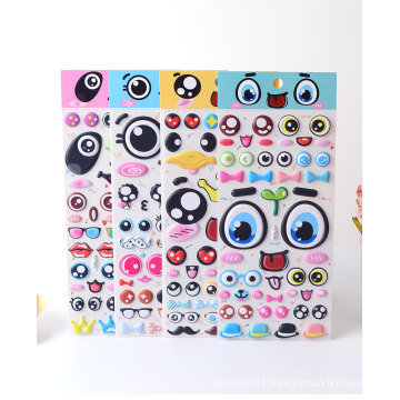 Funny 3d Pvc Puffy Stickers,Cartoon Characters Sticker